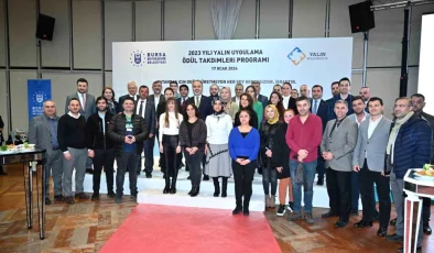 Bursa Büyükşehir Belediyesi Yalın Uygulamalarıyla Tasarruf Sağlayan Ekipleri Ödüllendirdi