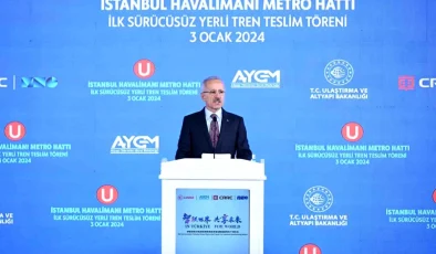 Ulaştırma ve Altyapı Bakanı Abdulkadir Uraloğlu: Metro setlerinde yerlilik oranı yüzde 60