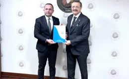 MATSO Başkanı Seydi Tahsin Güngör, TOBB Başkanı Rifat Hisarcıklıoğlu’nu ziyaret etti