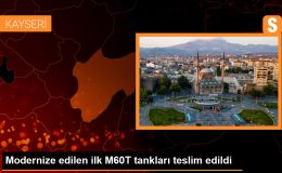 Modernize edilen ilk M60T tankları teslim edildi