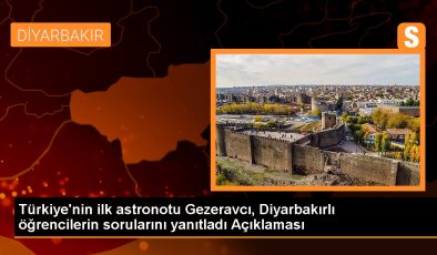 Türkiye’nin ilk astronotu Alper Gezeravcı, öğrencilere mesaj verdi