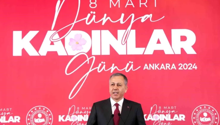 İçişleri Bakanı: Kadına şiddetle mücadele birim sayısı bin 267’ye yükseldi