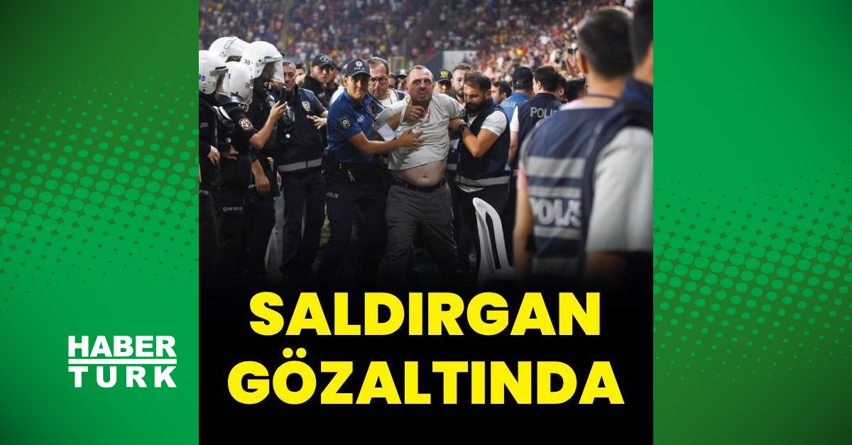 Göztepe maçında Fenerbahçe Başkanı Ali Koç’u iterek düşüren zanlı yakalandı
