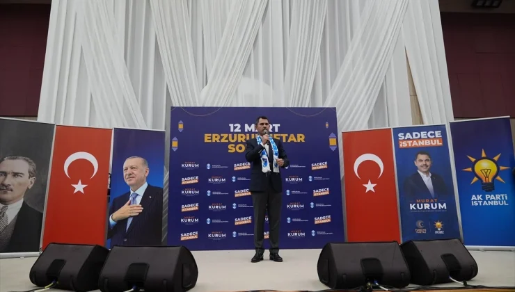 Murat Kurum: İstanbul’da 5 yılda yapılmış bir ulaşım yatırımı yok