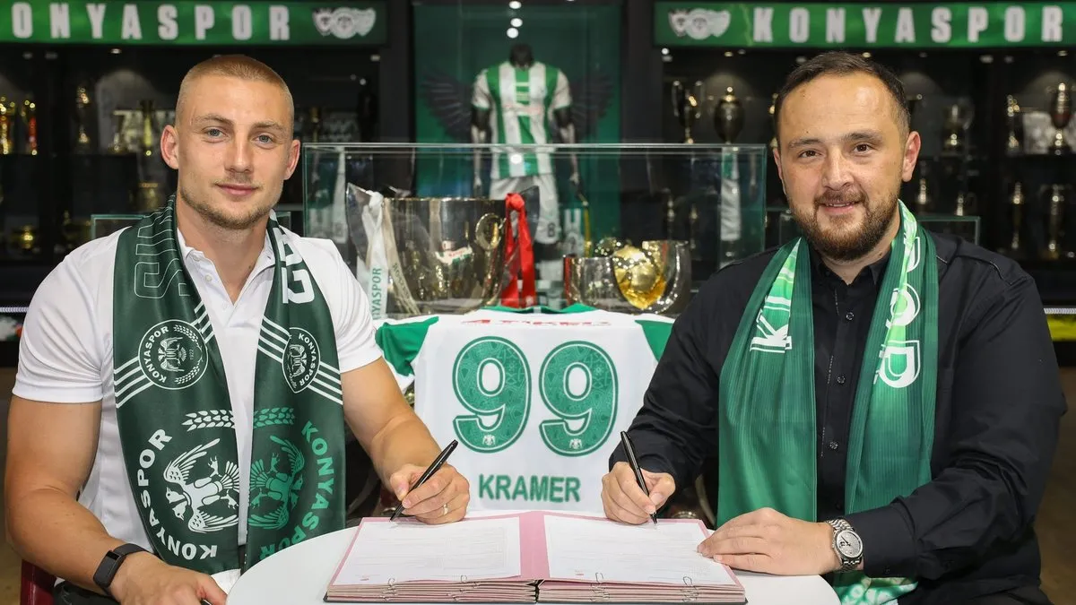 Konyaspor, Blaz Kramer’i transfer etti