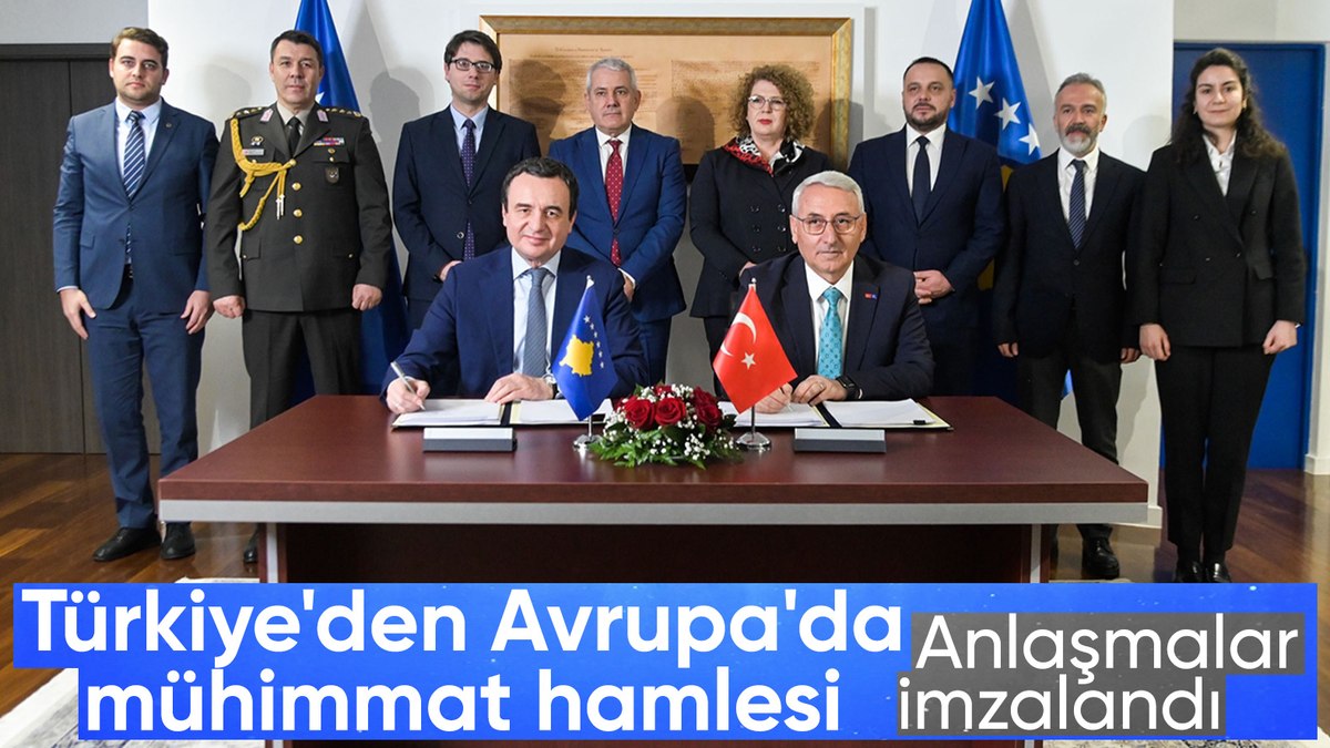 Anlaşma tamam: Türkiye, Kosova’da mühimmat üretecek