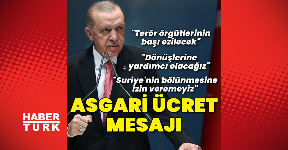 Cumhurbaşkanı Erdoğan’dan açıklamalar