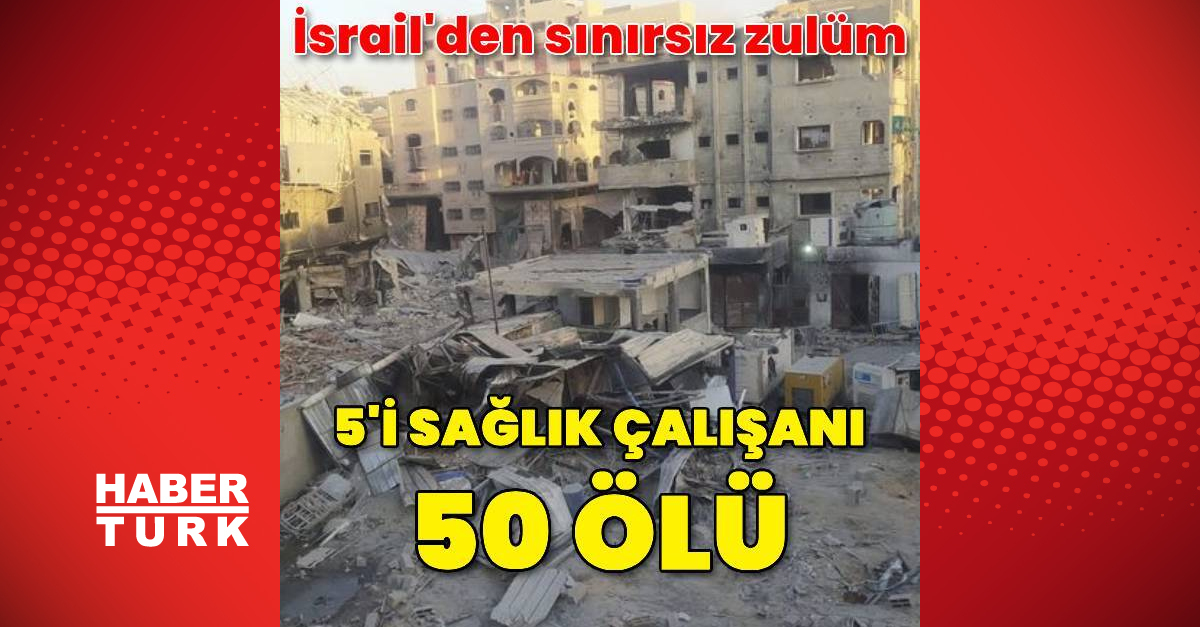 İsrail Gazze’de hastanenin çevresini vurdu, 50 kişi hayatını kaybetti