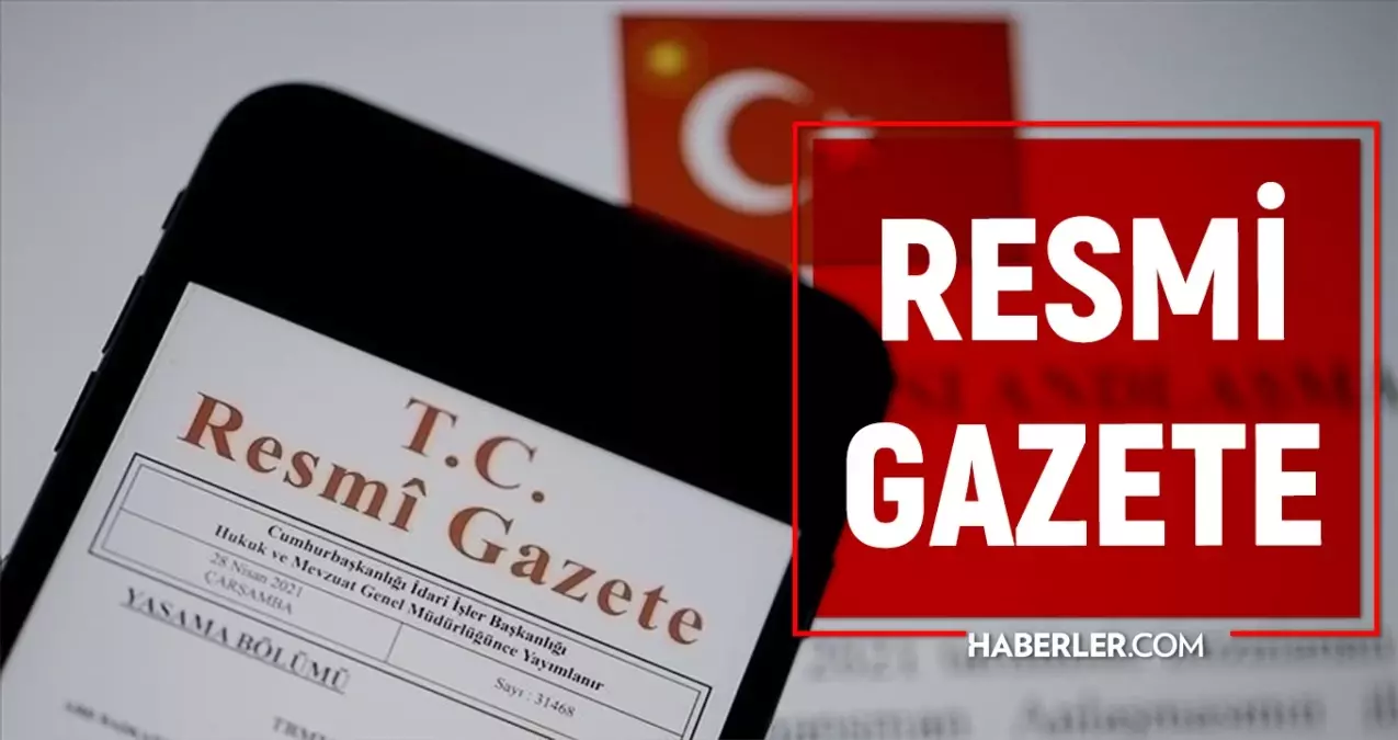 Resmi Gazete bugün (31 Aralık) atama kararları neler? Resmi Gazete atama kararları 2024!
