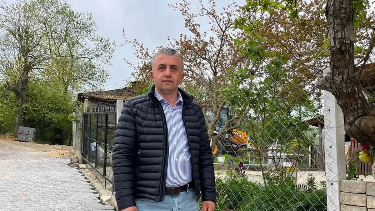 Genç muhtar feci iş kazasında hayatını kaybetti