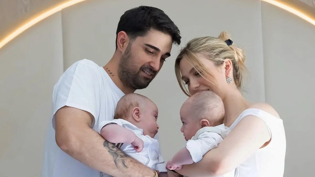 İdo Tatlıses’ten bebekleriyle pazar pozu! Yasemin Şefkatli böyle paylaştı…