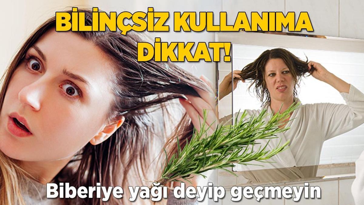 ‘Doğal çözüm’ deniyor, biberiye yağı masum mu? Saçları kırık içinde bırakabilir