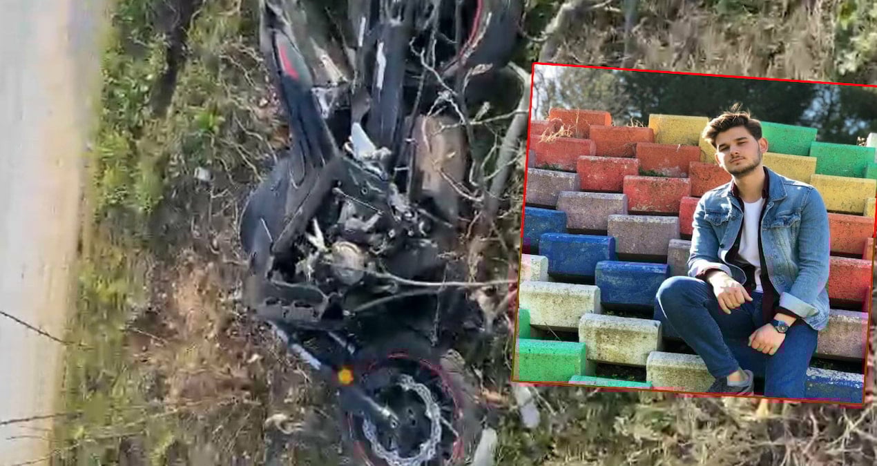Emanet aldığı motosiklet sonu oldu