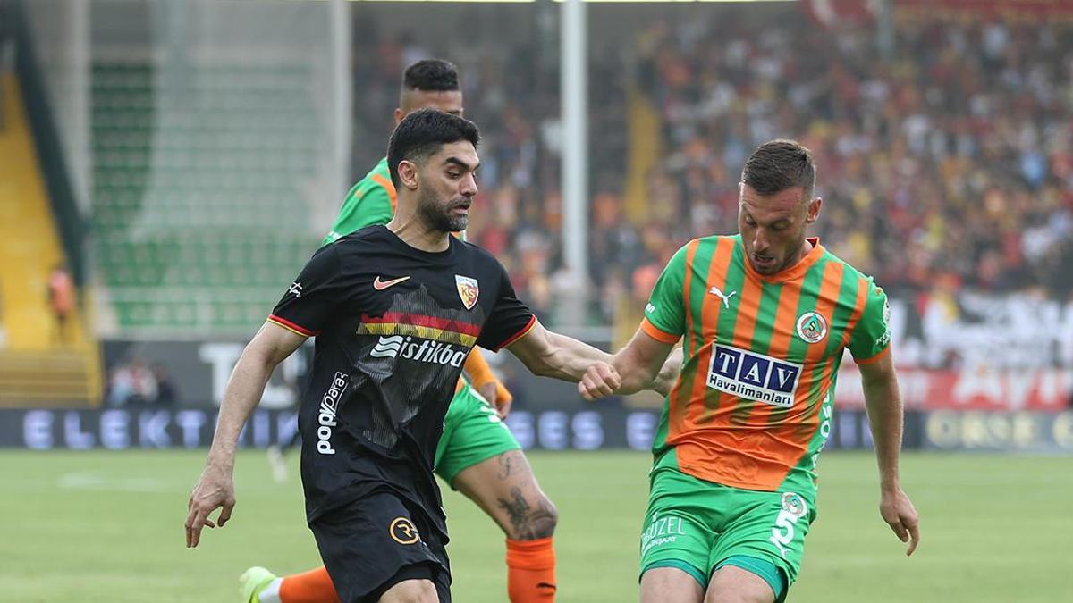 Alanyaspor ile Kayserispor, puanları paylaştı